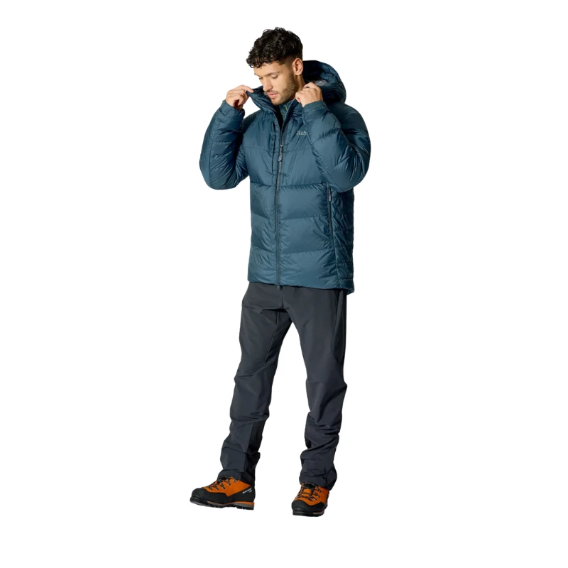 Vyriška pūkinė striukė Rab Positron Pro Hoody - XL - Tamsiai mėlyna