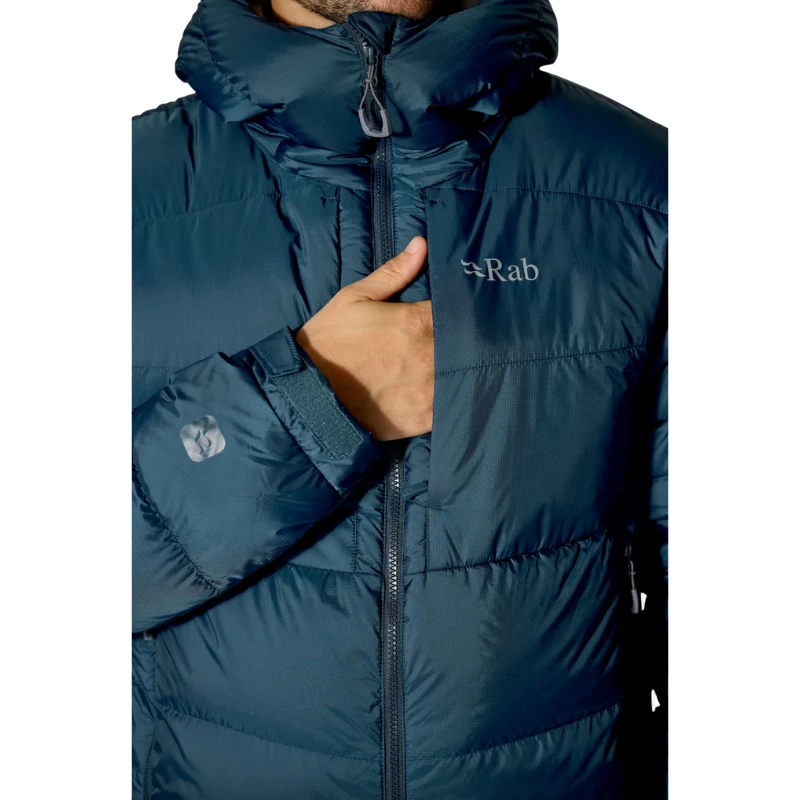 Vyriška pūkinė striukė Rab Positron Pro Hoody - Juoda - M