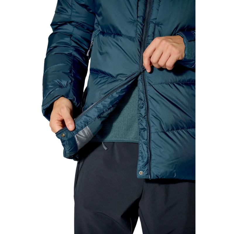 Vyriška pūkinė striukė Rab Positron Pro Hoody - Juoda - M