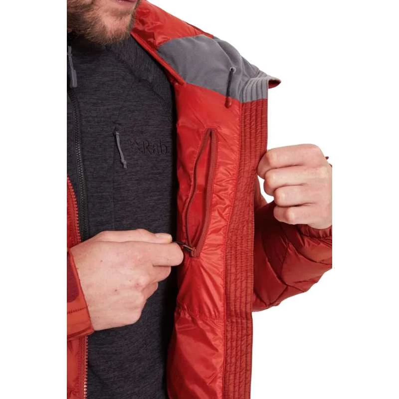 Vyriška sintetinė striukė Rab Nebitron Pro Jacket - Tamsiai mėlyna - M