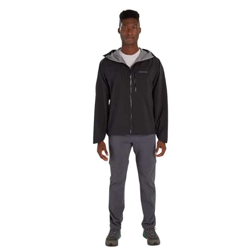 Vyriška striukė Marmot Superalloy Bio Rain Jacket - XL - Tamsiai rausva (deep heather)
