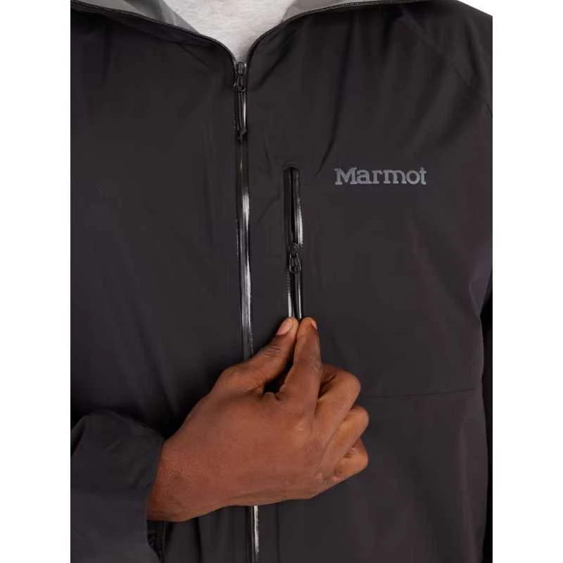 Vyriška striukė Marmot Superalloy Bio Rain Jacket - XL - Tamsiai rausva (deep heather)