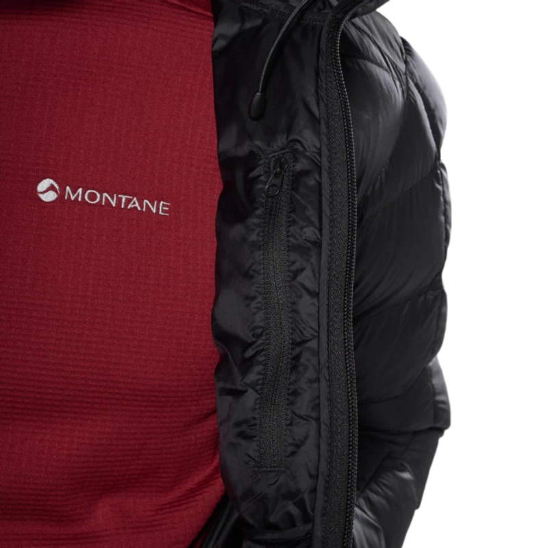 Vyriška striukė Montane ICARUS HOODIE 3.0 - Juoda - XXL
