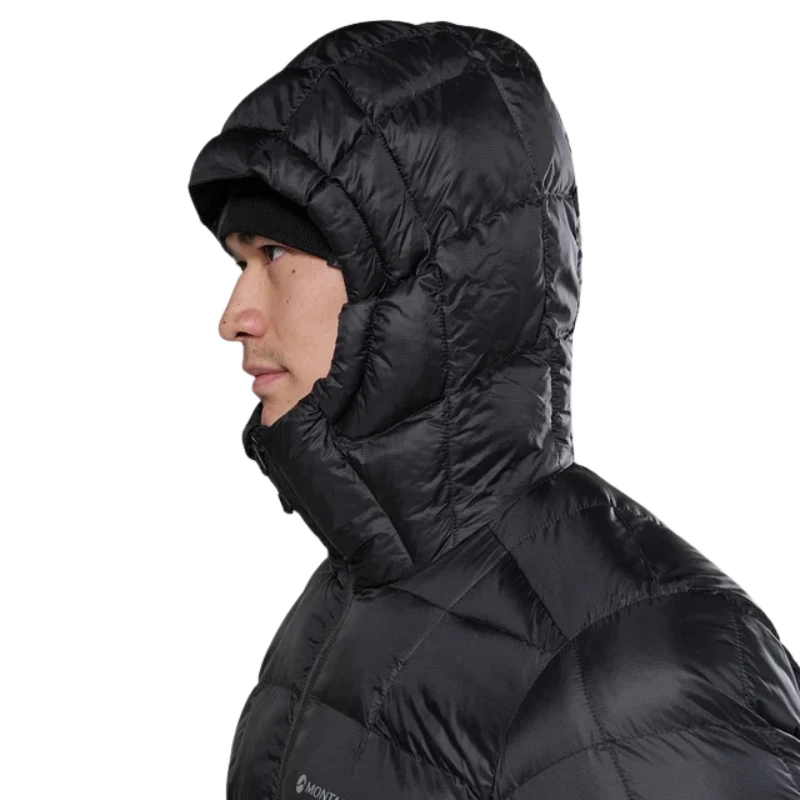 Vyriška striukė Montane ICARUS HOODIE 3.0 - Juoda - XXL
