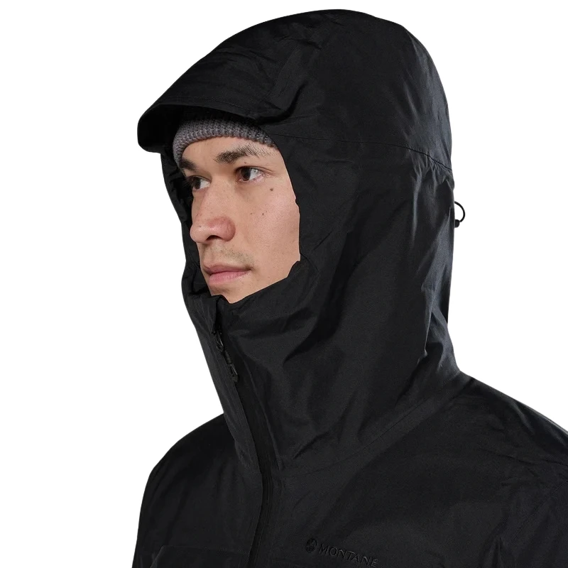 Vyriška striukė Montane SPIRIT LONG INS JKT - Juoda - XL