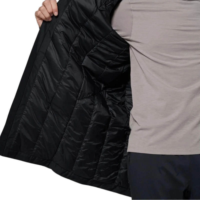 Vyriška striukė Montane SPIRIT LONG INS JKT - Juoda - XL