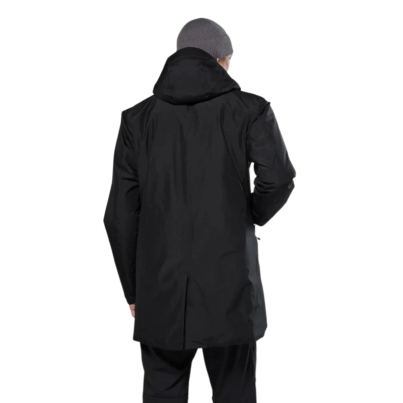 Vyriška striukė Montane SPIRIT LONG INS JKT - Juoda - XL