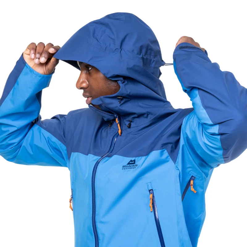 Vyriška striukė Mountain Equipment Odyssey Mens Jacket - L - Mėlynai dryžuota (Mėlyna Stripe)