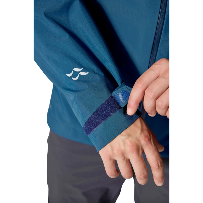 Vyriška striukė nuo lietaus Rab Downpour Mountain Jacket - S - Raudona