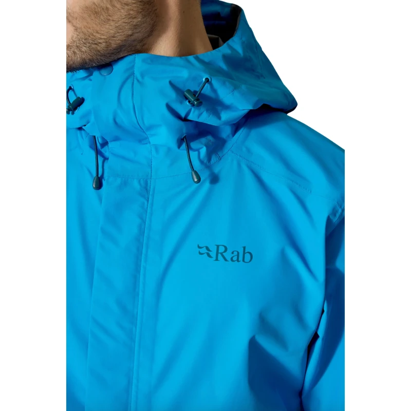Vyriška striukė nuo lietaus Rab Downpour Eco Jacket - S - Šviesiai ruda