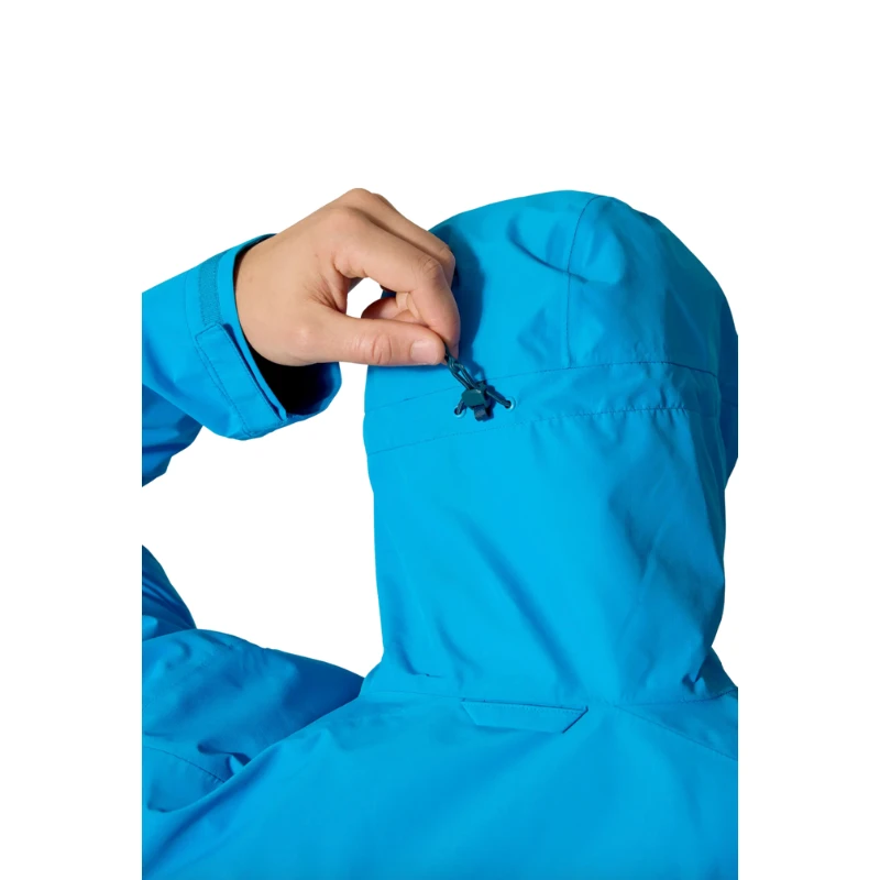 Vyriška striukė nuo lietaus Rab Downpour Eco Jacket - Juoda - XXL