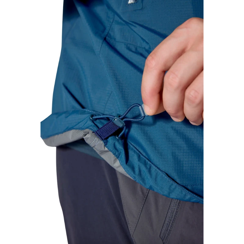 Vyriška striukė nuo lietaus Rab Downpour Mountain Jacket - S - Raudona