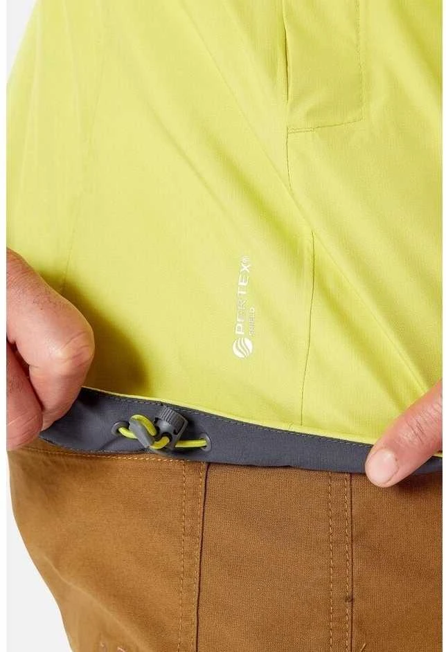 Vyriška striukė nuo lietaus Rab Downpour Eco Jacket - XXL - Mėlyna (atlantis)