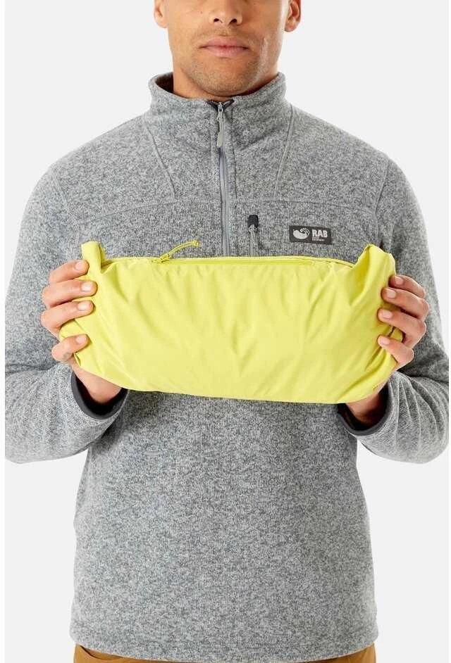 Vyriška striukė nuo lietaus Rab Downpour Eco Jacket - XXL - Mėlyna (orion mėlynas)