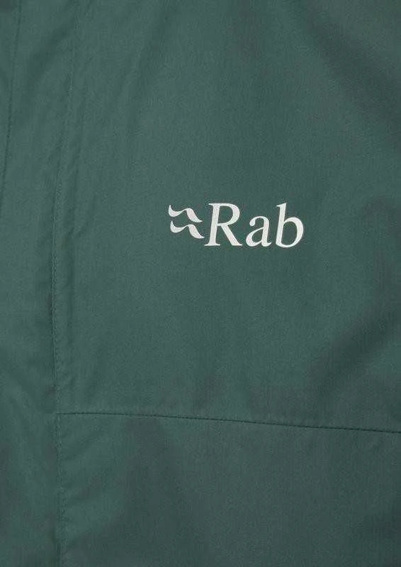 Vyriška striukė nuo lietaus Rab Downpour Eco Jacket - XXL - Mėlyna (orion mėlynas)