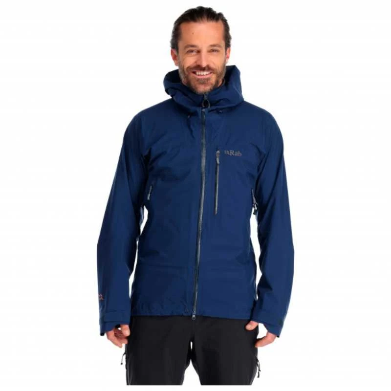 Vyriška striukė nuo lietaus Rab Firewall Jacket - Juoda - S