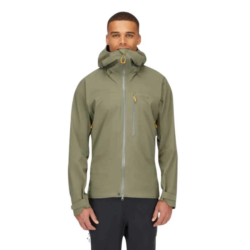 Vyriška striukė nuo lietaus Rab Firewall Jacket - Juoda - S
