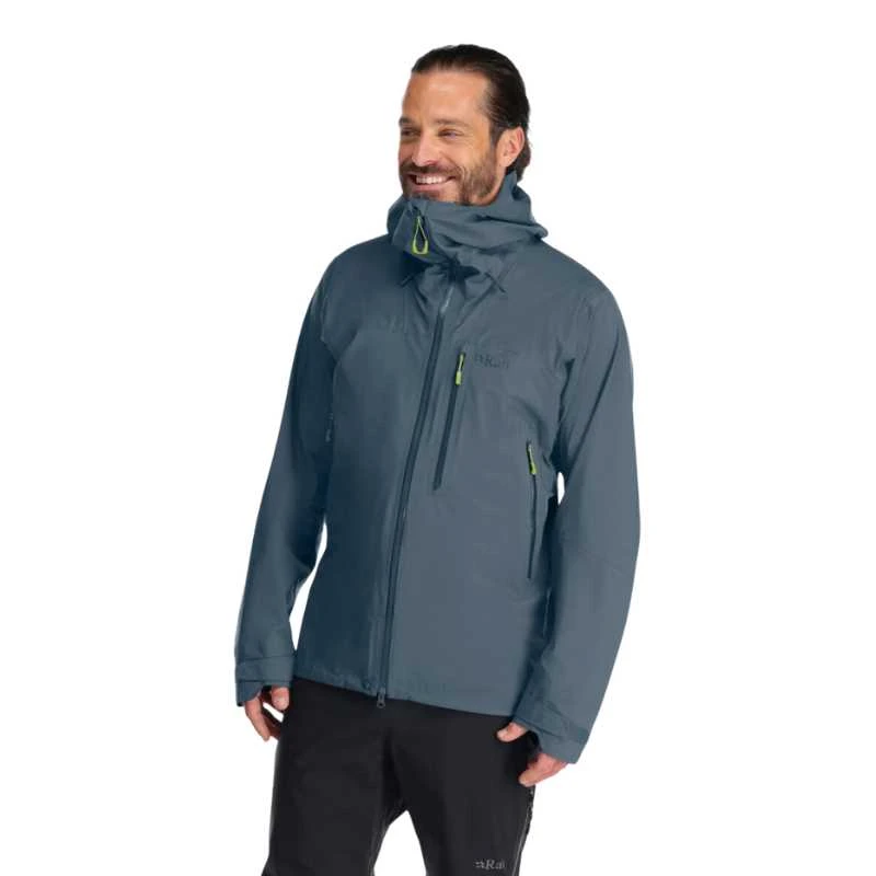 Vyriška striukė nuo lietaus Rab Firewall Jacket - Juoda - S