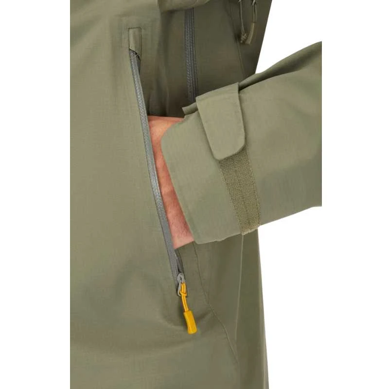 Vyriška striukė nuo lietaus Rab Firewall Jacket - Juoda - S