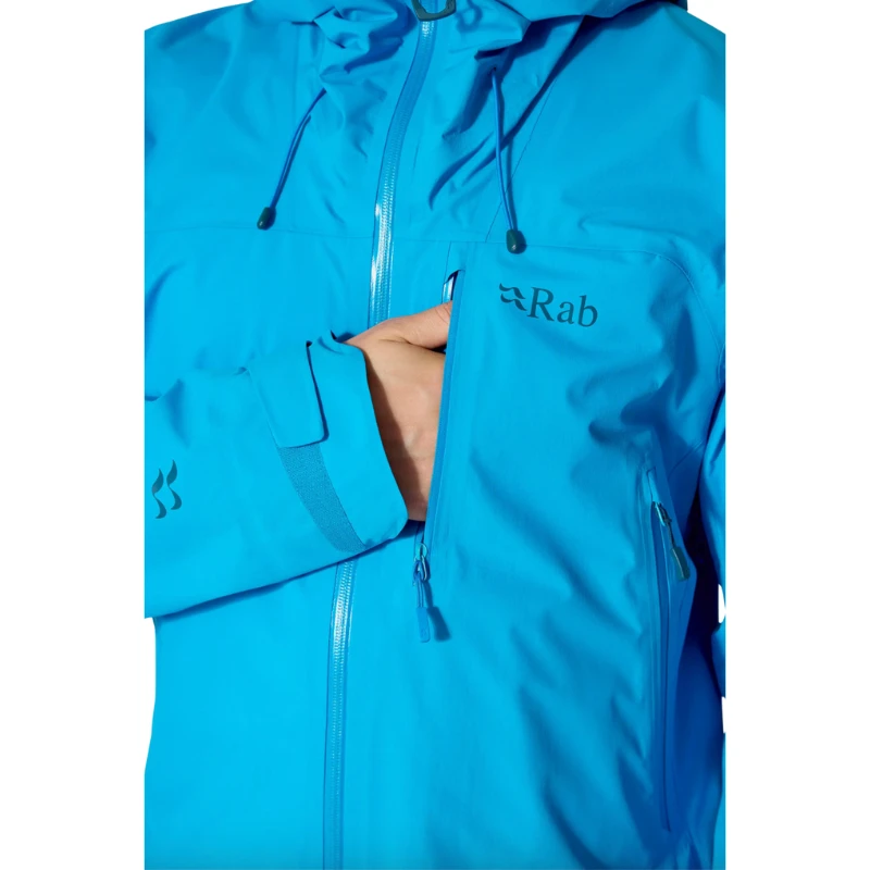 Vyriška striukė Rab Firewall Mountain Jacket - Juoda - L