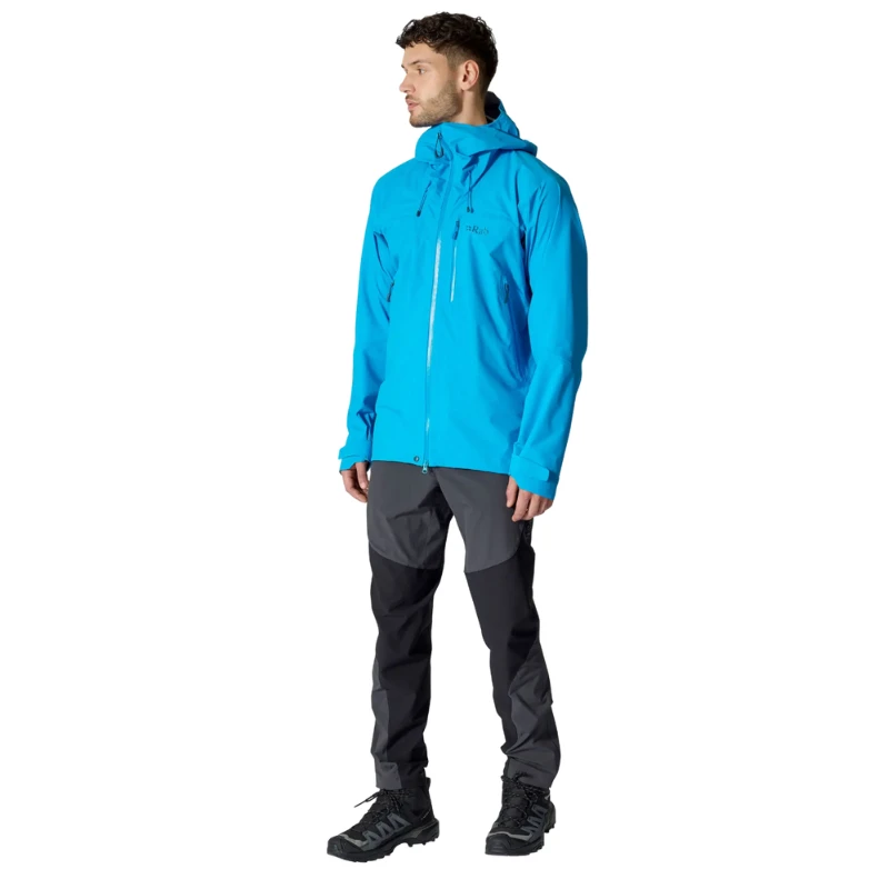 Vyriška striukė Rab Firewall Mountain Jacket - S - Tamsiai mėlyna