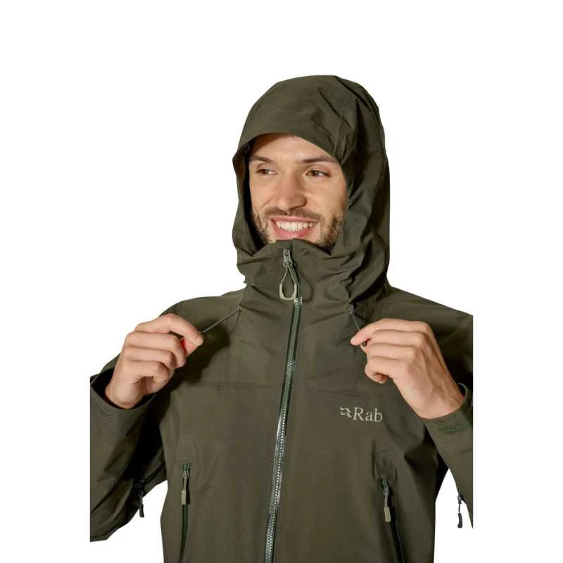 Vyriška striukė Rab Kangri GTX Jacket - Tamsiai mėlyna - M