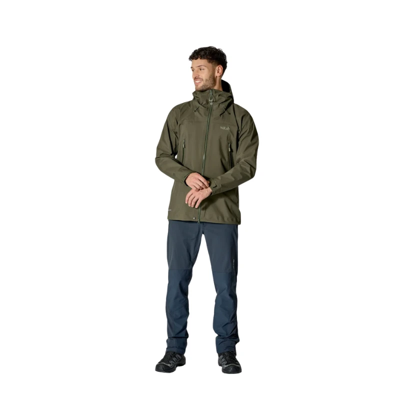Vyriška striukė Rab Kangri GTX Jacket - S - Tamsiai mėlyna