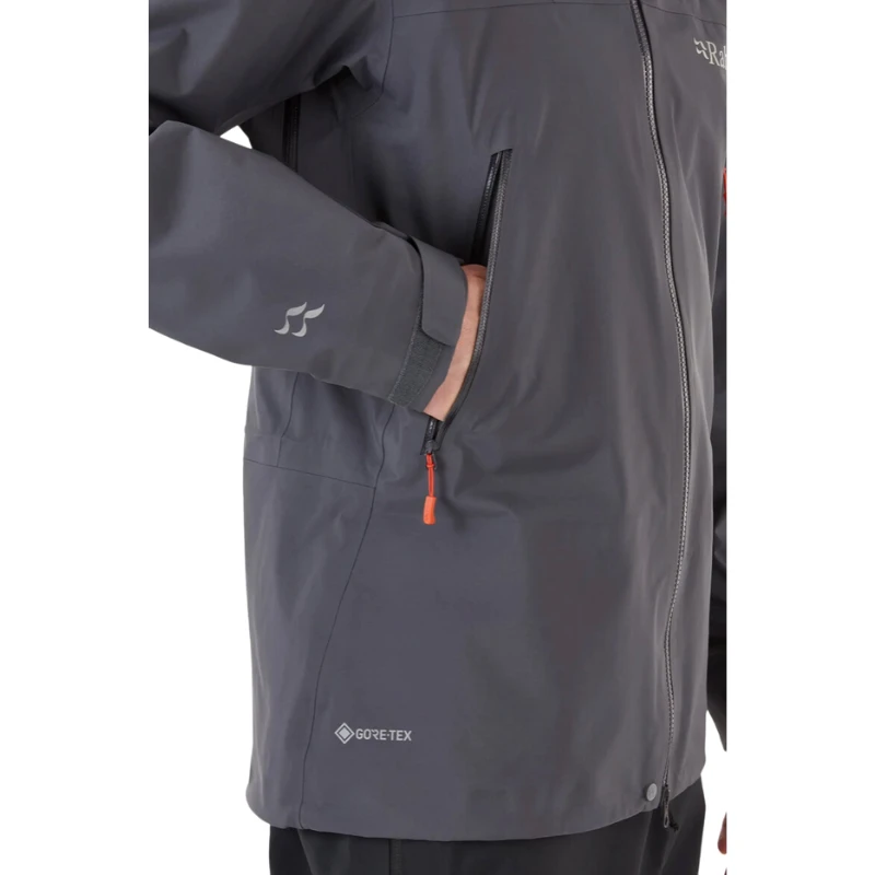 Vyriška striukė Rab Kangri GTX Jacket - S - Tamsiai mėlyna