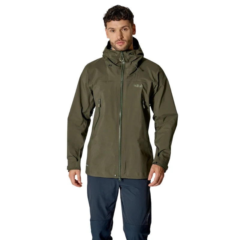 Vyriška striukė Rab Kangri GTX Jacket - S - Tamsiai mėlyna