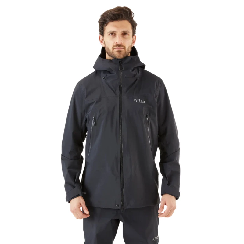 Vyriška striukė Rab Kangri GTX Jacket - S - Tamsiai mėlyna
