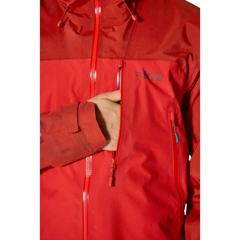 Vyriška striukė Rab Latok Mountain GTX Jacket - Tamsiai mėlyna - L