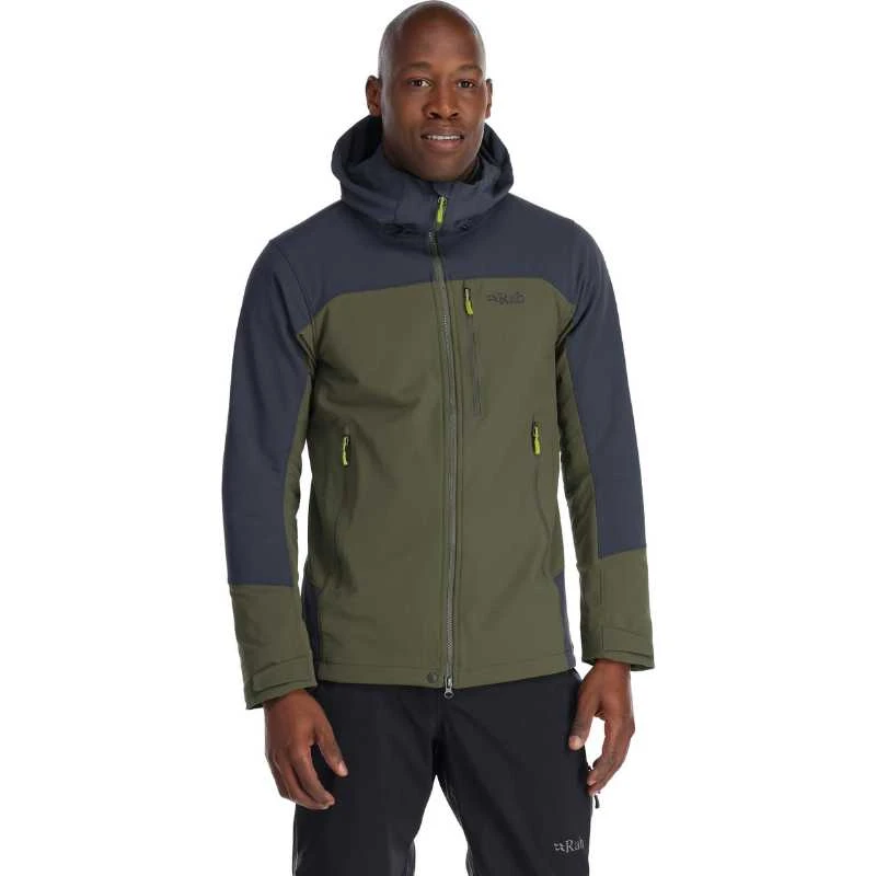 Vyriška striukė Rab Scimitar Jacket - M - Chaki