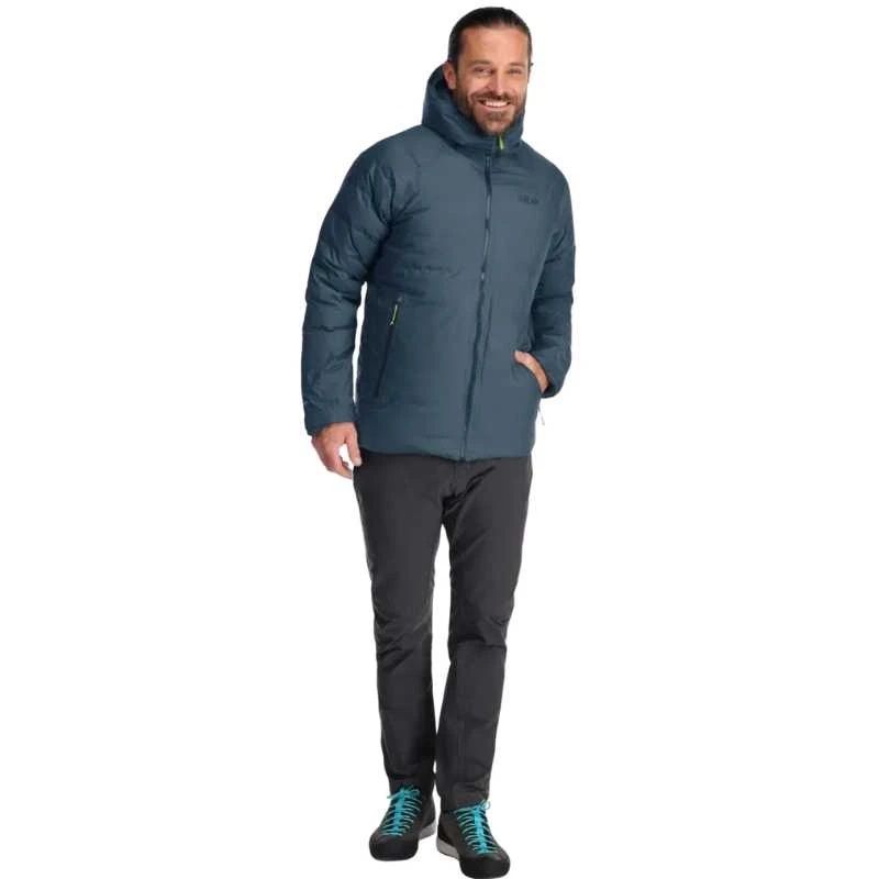 Vyriška striukė Rab Valiance Jacket - S - Mėlyna