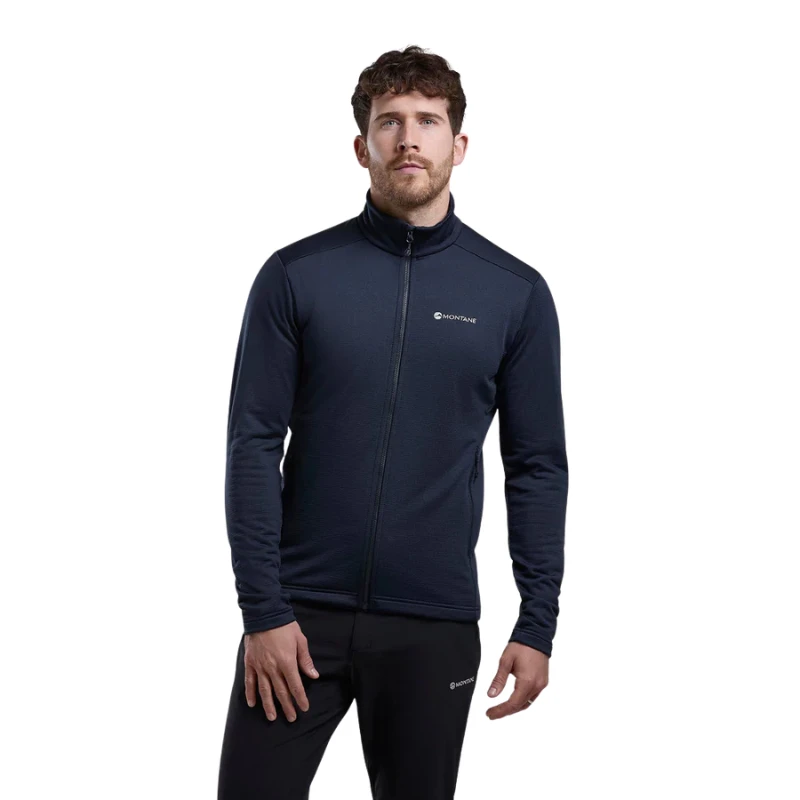 Vyriškas džemperis Montane Protium Jacket - S - Tamsiai mėlyna