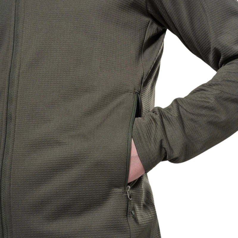 Vyriškas džemperis Montane Protium Jacket - Juoda - M