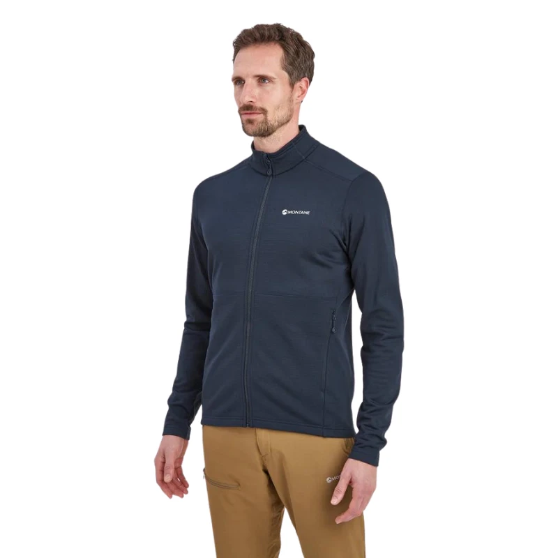 Vyriškas džemperis Montane Protium Jacket - S - Tamsiai mėlyna