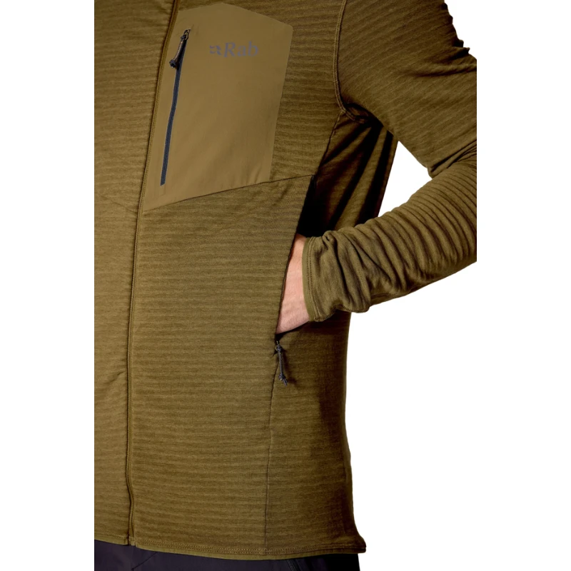 Vyriškas džemperis Rab Ascendor Light Hoody - Juoda - S