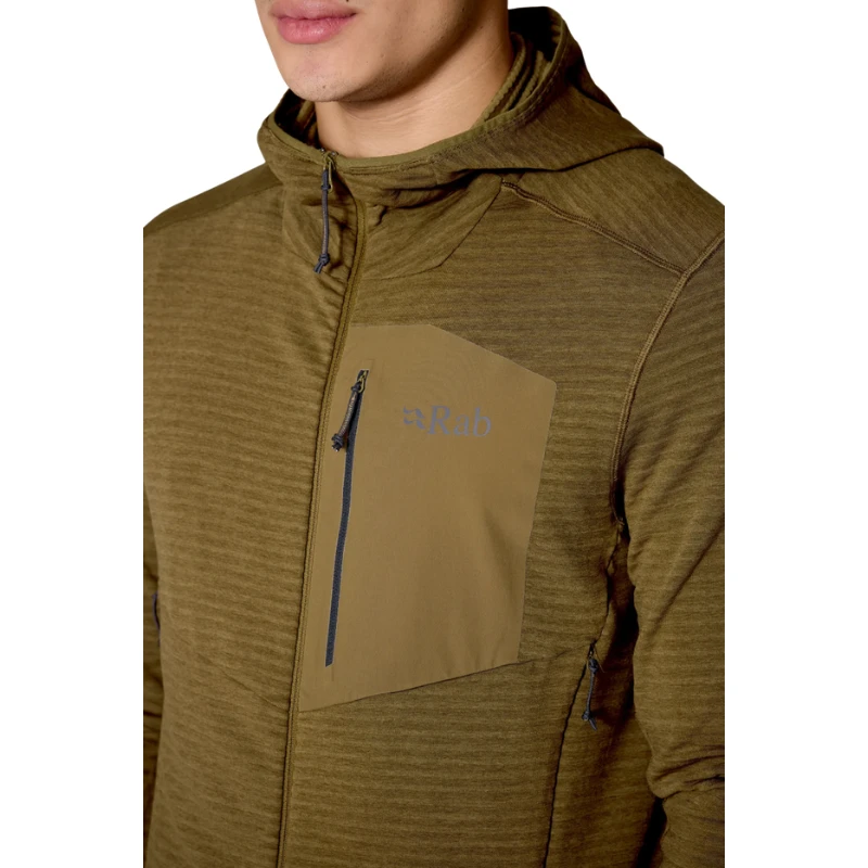 Vyriškas džemperis Rab Ascendor Light Hoody - Juoda - S
