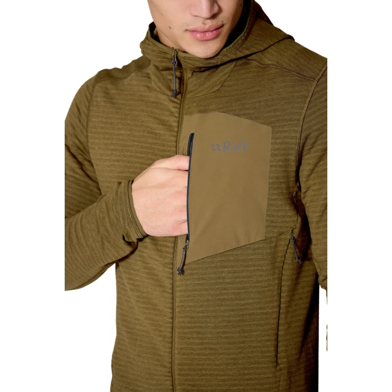 Vyriškas džemperis Rab Ascendor Light Hoody - Juoda - S