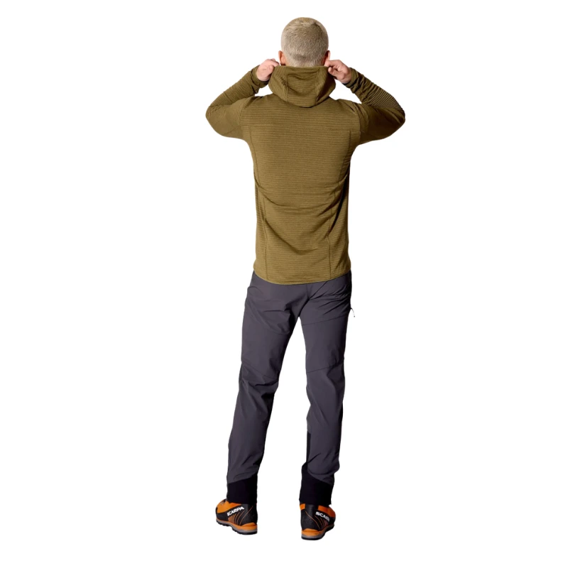 Vyriškas džemperis Rab Ascendor Light Hoody - Juoda - S