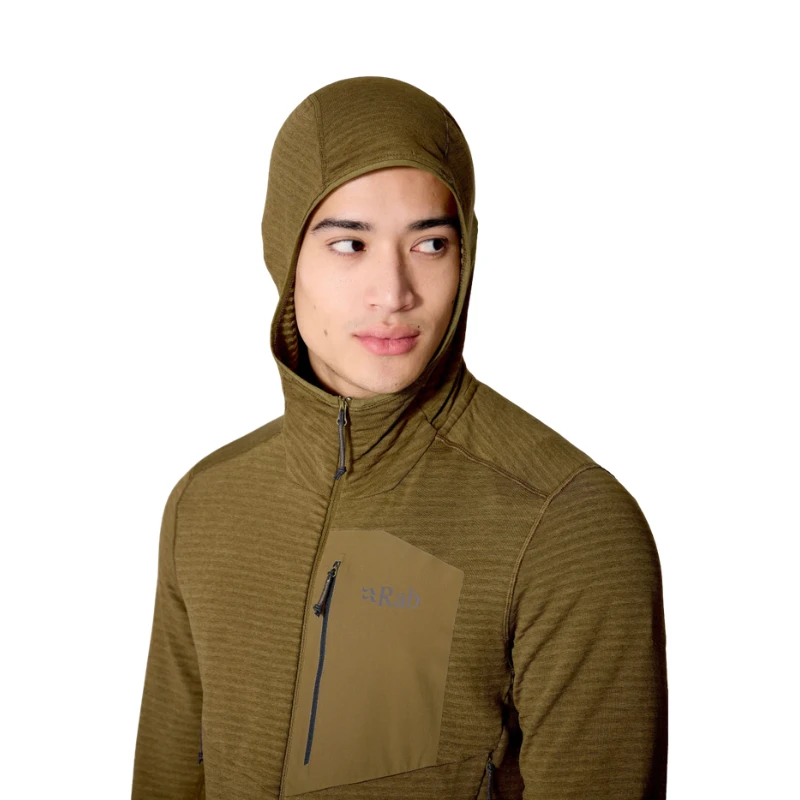 Vyriškas džemperis Rab Ascendor Light Hoody - Juoda - S