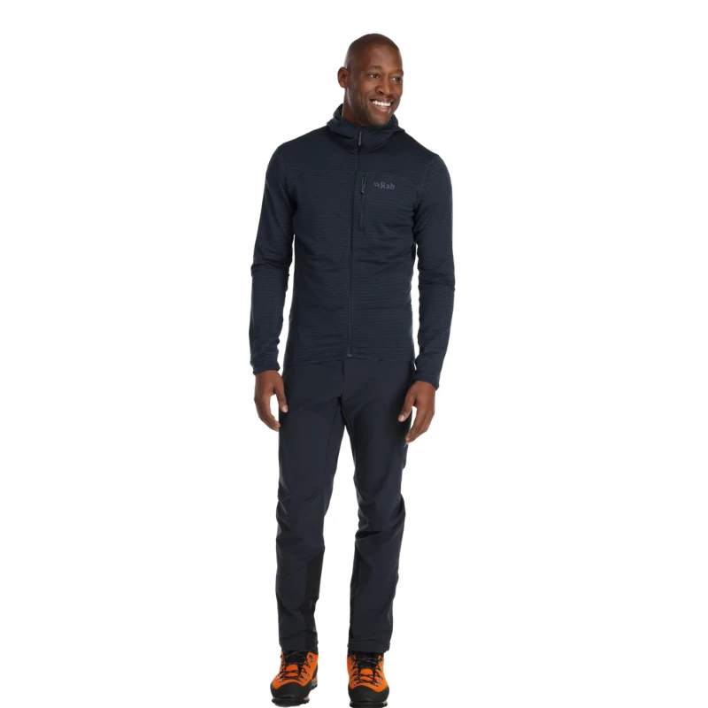 Vyriškas džemperis Rab Ascendor Light Hoody - Juoda - S