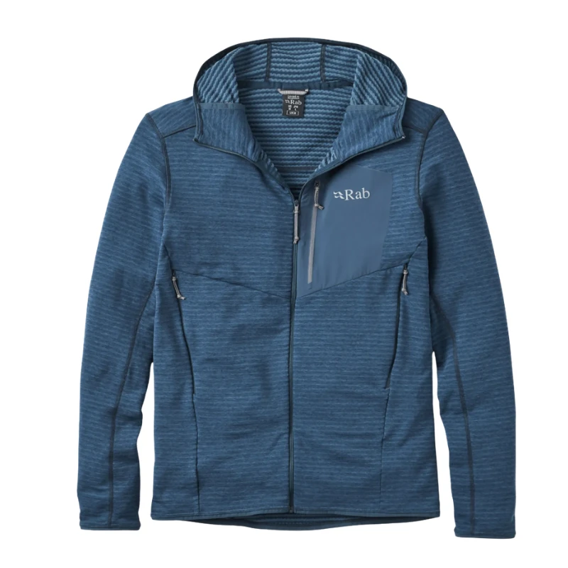 Vyriškas džemperis Rab Ascendor Light Hoody - Juoda - S