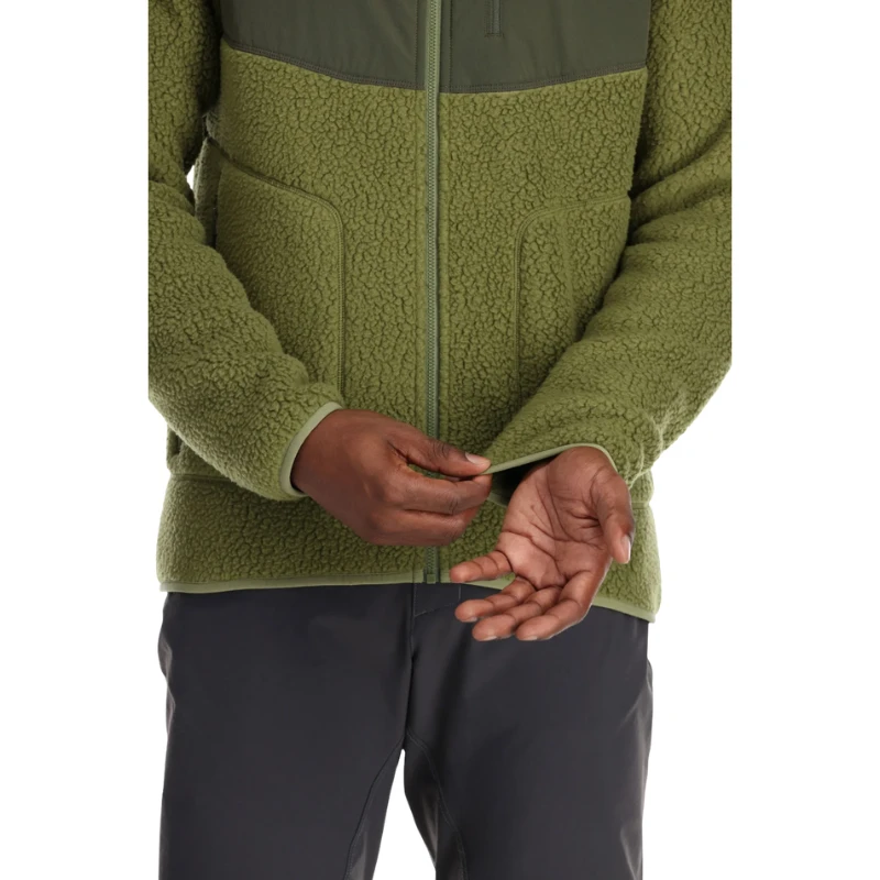 Vyriškas džemperis Rab Outpost Hoody - XL - Žalia