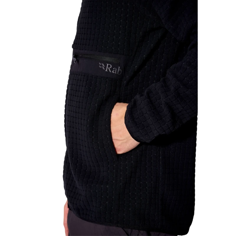 Vyriškas džemperis Rab Ramshaw Hoody - Juoda - L