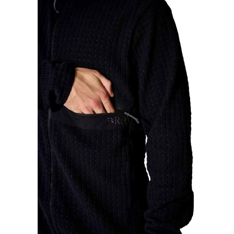 Vyriškas džemperis Rab Ramshaw Hoody - Juoda - L