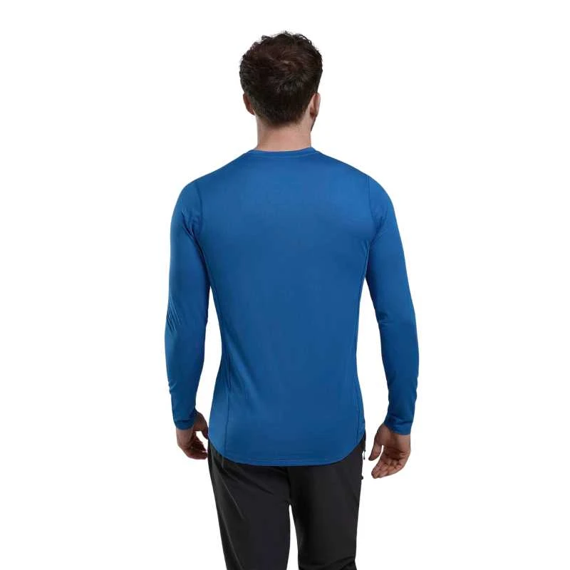 Vyriški marškinėliai Montane Dart Lite Long Sleeve T-Shirt - Mėlyna - XXL