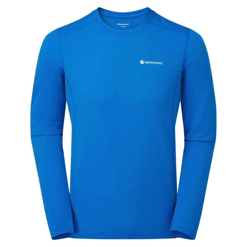 Vyriški marškinėliai Montane Dart Lite Long Sleeve T-Shirt - Mėlyna - XXL