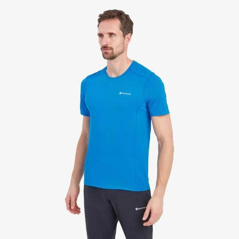 Vyriški marškinėliai Montane Dart Lite T-Shirt - Mėlyna - XXL