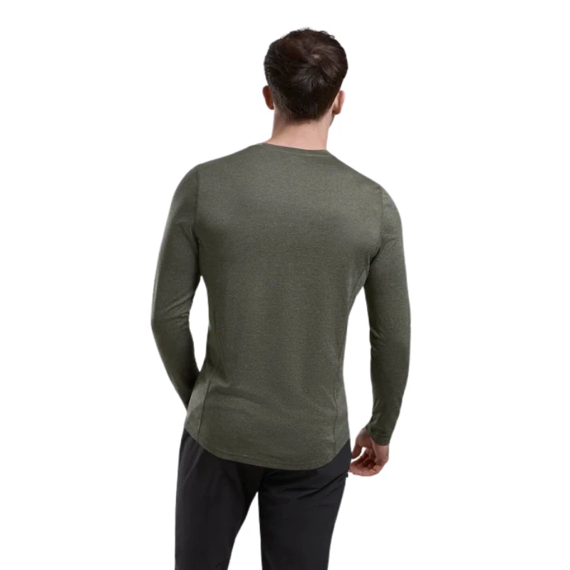 Vyriški marškinėliai Montane Dart Long Sleeve T-Shirt - L - Geltona